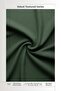 Velvet Textured Series Dark Green Close Pleat (1x3) Single Wing Background Curtain - 4