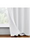 Satin White Color Sunny Curtain (Straight Plate-Free) Alpine Curtain - 2