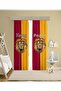 BABY AND KIDS ROOM Lion Patterned 2 Wing Background Curtain