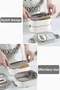 Bento 1000ml Lunchbox New Collection Double Decker 3 Compartment Steel Lunchbox Lunch Box - 2