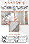 Teddy Bear Pattern Velvet Baby and Children's Room Background Curtain - Brown - 2