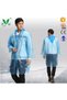 4Pcs Thin Transparent Raincoat – Hooded Pvc-Polyurethane Rainwear, 3 Micron Thin, Buttoned Front, Festival Concert Trekking Raincoat Poncho - 6