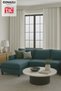 Natural Texture Linen Look Background Curtain – Extra-Firm Gathered, Rich Color Cartel Model, Simple and Stylish - 4