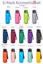 2-Piece Tritan Flask Set 500 Ml 14 Different Color Options Fiftyfifty - 4