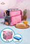 Thermal Bag Thermos Bag Picnic Camping Handbag Cold Holding Bag Pink Christmas Gift - 3