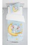 Elephant in the Lord Children's Room Suit (Fon Curtain - Bed Cover and Pillow - Hali) - 2