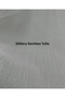 Taçhome Silvery Bamboo Tulle Curtain - 2