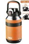 TKK 1500 ML Professional Camping Flask/Steel Thermos Dual Use with Straw/Comfortable Drinking 12/24 Insulation -2