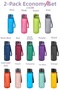 2-Piece Tritan Flask Set 500 Ml 14 Different Color Options Fiftyfifty - 4