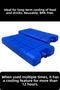 10Pcs Ice Battery 12 Hours Thermal Cooling Camping Picnic Travel Food Drink Bag Cold Box - 2