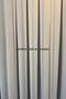 Patternless Vakko Bamboo Plain Patterned Pleatless Tulle Curtain, Non-Wrinkle Tulle Curtain with Lead Hem - 7