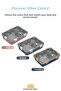 Bento 850ml Lunchbox New Collection Single Layer 4 Compartments and Bowl Steel Lunch Box Food Container - 6