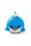 Children's Travel Pillow and Eye Mask-Adoramals Blu the Dolphin - 4