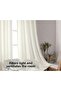 Linen Background Curtain Sand Beige Linen Rustic Background Curtain Eyelet 1. Quality Ivory Linen Background Curtain - 3