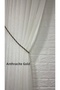 Double Breasted Curtain Tulle Background Collection Rope Cord Braçol 300 Cm (1 Piece)