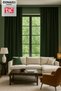 Natural Texture Linen Look Background Curtain – Extra-Firm Gathered, Rich Color Cartel Model, Simple and Stylish - 4