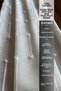 Pompom Linen Tulle Curtain – Stick Patterned – Tight Pleated |   Full Size Measure Your Note to the Seller! - 4