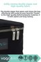 Thermal Insulated 22X15.5X16.5Cm Size and Oxford Fabric Pocket Thermos Lunch Bag-Lunchbox Bag - 4