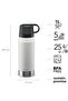 Citypark Thermavac Double Cup Steel Thermos 1.1 Lt-10-10379-004 - 2