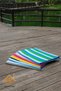 150X210 4-6 Persons Foldable Washable Camping Tent Mat Beach Picnic Straw Garden Carpet Rug - 7