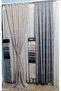 Brillanthome Self-Patterned Background Curtain Model - 6