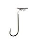 9491Rv Maru-Kaizu Cross Fishing Hook Black Nickel-No:14