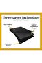 Black Blackout Curtain Light-Proof Original 1St Quality Extra-Foam Non-Foldable Blackout Background Curtain - 3