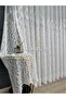 Daisy Breeze (1X2.5 Pile Stitched) Knitted Tulle Curtain - 5