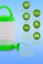 Foldable Water Dispenser with Tap Bellows Water Canister Fountain Picnic Camping Flask Bottled Drinks - 3