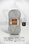 Super Pearl • Light Gray (195) • 5-Pack × 100 Gr / 260 m • Wool Blend Hand Knitting Yarn • Scarf, Vest, Sweater - 2
