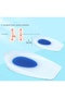 # Heelpad Comfort Pad Gel Supported Cushioning Soft Shoes Women's Shock Absorbing Stylish Heel Silicone - 6