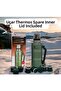 Thermos Green Thermos Can Keep Hot and Cold for 48 Hours, Quality Vacuum Steel Lid, Gift Included - 3