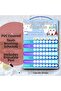 Tooth Brushing Chart Write-Erase Table Pvc Coated Durable Write-Erase Pen Gift
