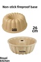 Granite Cast Iron Mink Color Granite Milk Bowl - Sauce Bowl + Cast Iron Thin Slice Cake Mold 26 cm - 2