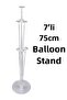 Balloon Stand 7-Piece 75cm Footed Transparent Balloon Decoration Stand