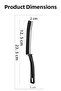 3 Pieces Inter-Crevice Bathroom Kitchen Narrow Space Thin Cleaning Brush Sink Tile Detail Cleaning Brush - 4