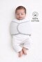 100% Cotton Newborn Swaddle - Soft Padded, Adjustable Velcro Baby Swaddle - 2