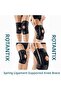 Meniscus Knee Brace with Ligament and Patella Support, Side Ligament Support, Flexible Underwire
