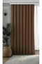 Brown Blackout, Light-Proof Blackout Curtain, Background Curtain, No Pleats, a Quality++ [Enxboy] - 3