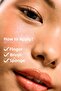 Blush Lipstick Eyeshadow Glow Tint Warm Peach |   Moisturizing Makeup |   Peach |   Hyaluronic Acid Peptide - 7