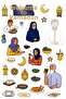 30 Pieces DIY Welcome Ramadan Sticker Board Educational Sticker Ornament Activity Set for Kids - 3