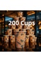 كوب كرتون 12 أونصة 200 قطعة - 2