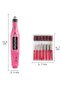 Electric Professional Manicure Pedicure Kit Replaceable Head Option - 4