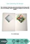 New Collection Panda 3D Layered Illustration Art Design Dotted Notebook 60 Sheets 21.5X14.5Cm - 2