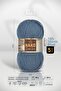 Super Pearl • Storm Blue (185)• 5-Pack × 100 Gr / 260 m • Wool Blended Hand Knitting Yarn • Scarf, Vest, Sweater - 2