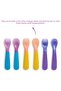 Fork and Spoon Set That Changes Color with Heat |   12 Months+ |   6 Pieces |   Bpa Free - 3