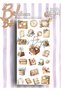 6-Piece Bohemian Boho Style Soft Sticker Set Decorative Labels Agenda Bullet Journal Scrapbook... - 6