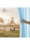 Blue Star Children's Room Tulle - 1/3 Pleated - Baby Room Curtain - Tulle - Curtain - a Quality ++ - 5