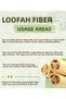 Natural Raw Loofah 60 cm (Dishwashing, Showering, Cleaning) - 3