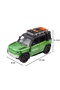 Pull and Go Toy Car Defender Model Jeep with Sound and Light - Luxury Off-Road Vehicle with Opening Doors (17 cm) - 4